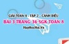 Bài 3 trang 36 Toán 8 Tập 2 Chân trời sáng tạo: Phương Trình Bậc Nhất